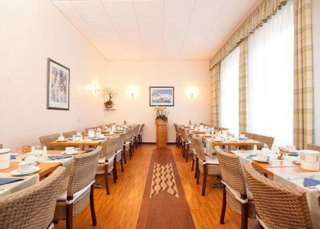 באד הומבורג וור דר הואה Komfort Hotel Am Kurpark מסעדה תמונה